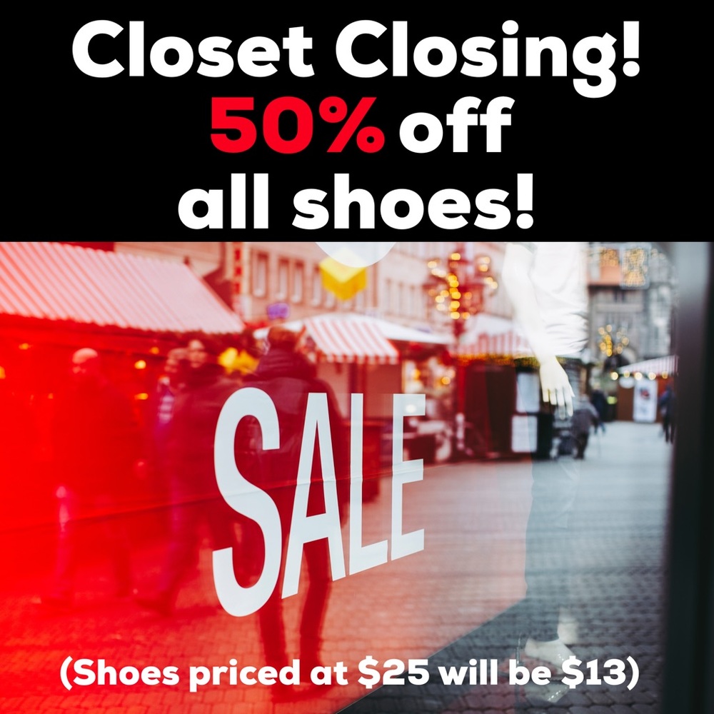 Closet Closing!